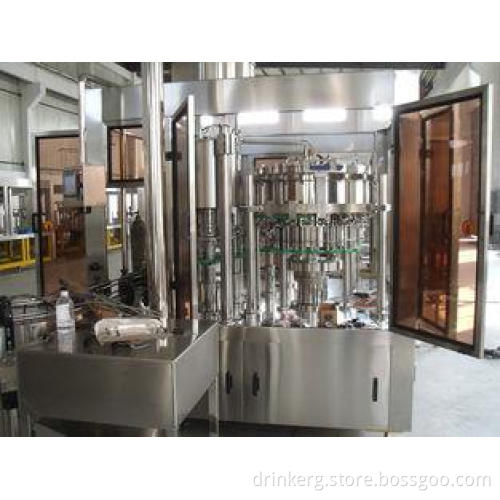 Rotary Carbonated Drink Filling Machine / Automated Co2 gas